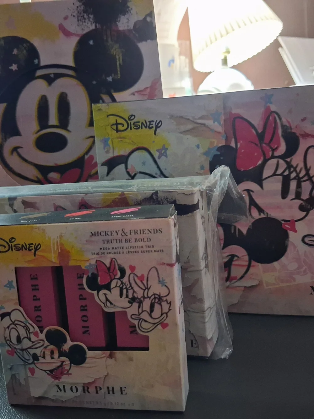 Morphe x Disney Mickey & Friends Lipstick Trio - Pink